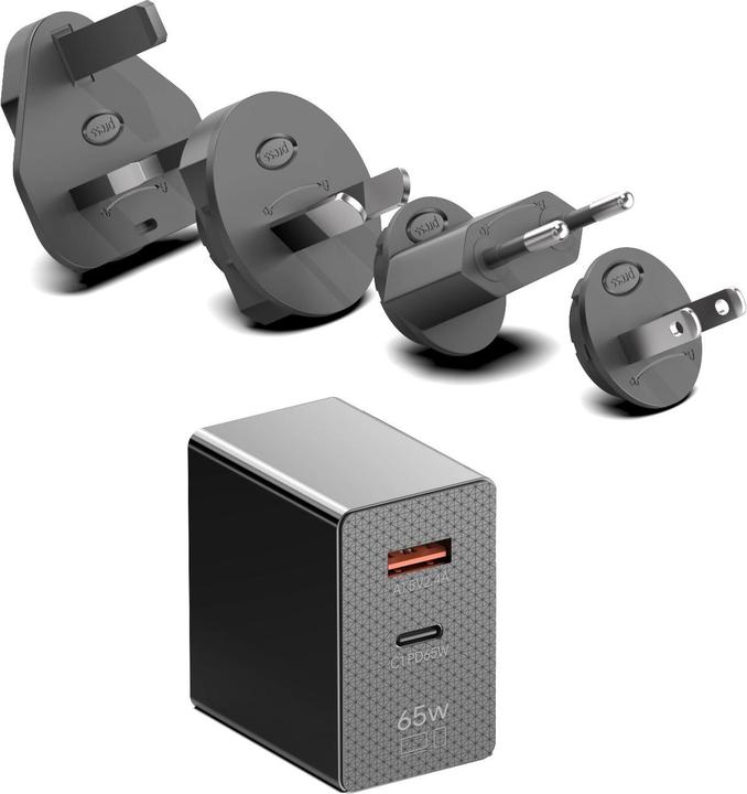 Produktbild BTI Wallmount GaN 65W USB-C Adapter (65 W)