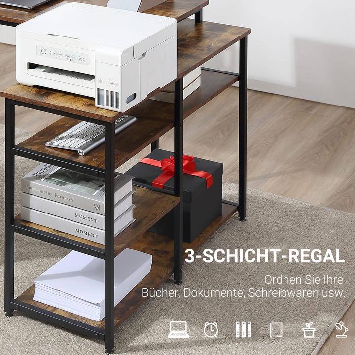 Immagine prodotto Jamb Scrivania ad angolo per computer (135 x 90 x 79 cm)