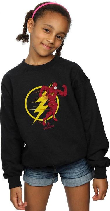 Immagine prodotto The Flash Running Emblem Felpa Ragazze (140, 146)