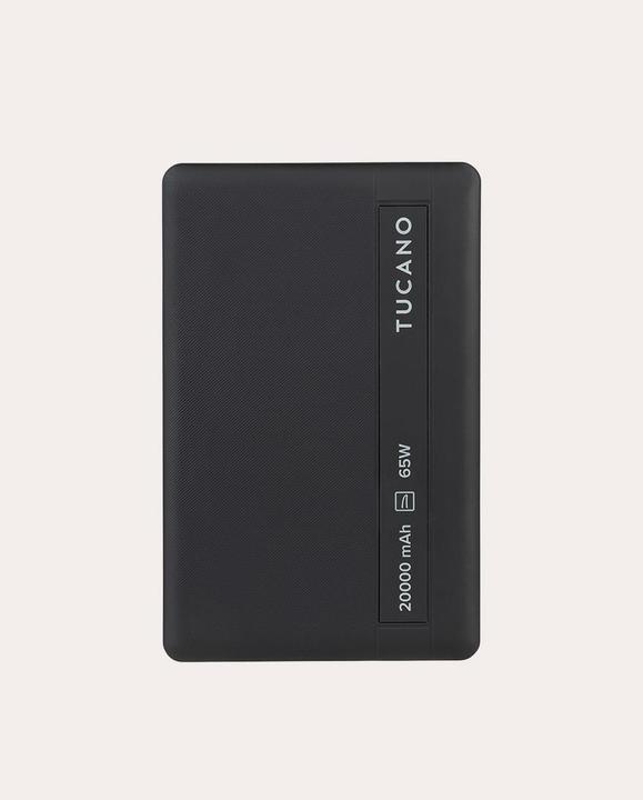 Produktbild Tucano Power bank per laptop, 20000 mAh, Schwarz (20000 mAh, 65 W)