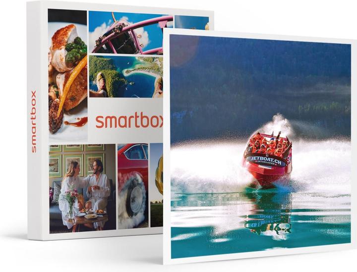 Immagine prodotto Smartbox Avventura all'aperto a Interlaken: gita panoramica in jetboat per 1 adulto (1 pers.)
