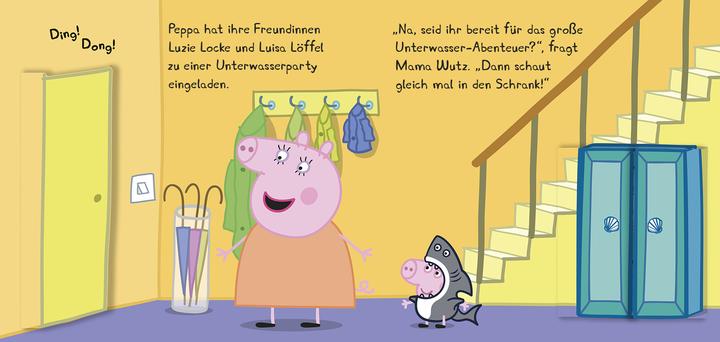 Immagine prodotto Panini Peppa Pig Peppas Meerjungfrauen-Abenteuer - Mein Unterwasse (Tedesco)