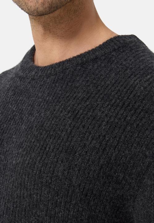 Produktbild Cash-Mere Grobgestrickter Wolle Kaschmir Rundhals Pullover (M)