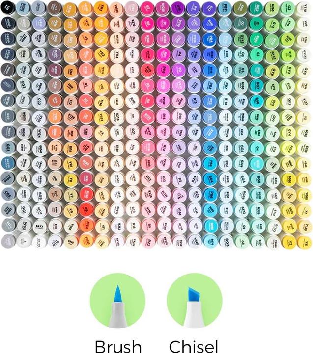Produktbild Ohuhu Honolulu Kunstmarker (Multicolor, 320 x)