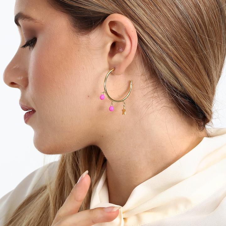 Image du produit La Petite Story Boucle d'oreille unique Star (Acier inoxydable)