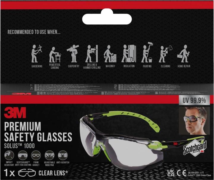 Produktbild 3M Solus Schutzbrille