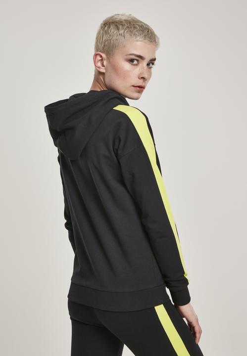 Produktbild Urban Classics Ladies Neon Shoulder Stripe Hoody (XS)