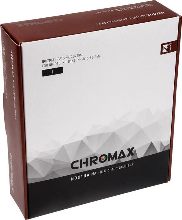 Actual product image Noctua NA-HC4 chromax.black processor heat sink