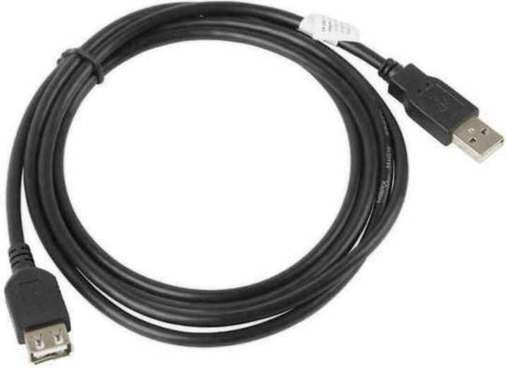 Immagine prodotto Lanberg CA-USBE-10CC-0018-BK Cavo USB 1,8 m 2.0 USB A Nero (1.80 m, USB 2.0)
