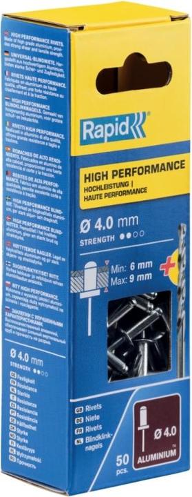 Actual product image Rapid Universal blind rivet Ø 4.0 x 12 mm