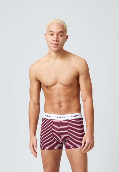 Actual product image Snocks Boxershorts mit Streifen (M, pack of 6)
