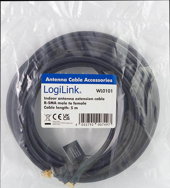 Produktbild LogiLink WiFi Antenna Extension Cable (Antennenkabel)