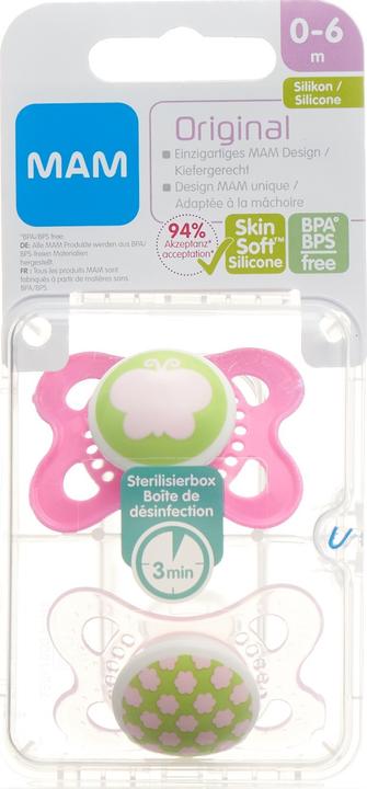 Actual product image MAM Original Girl (2 x, up to 6 M.)