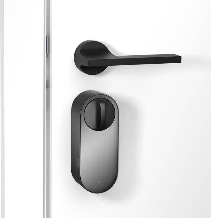 Image du produit Aqara Smart Lock U200 noir, EL-D02E (Clé, Empreinte digitale, Bluetooth, Smartphone, Combinaison électronique de chiffres, Carte clé)