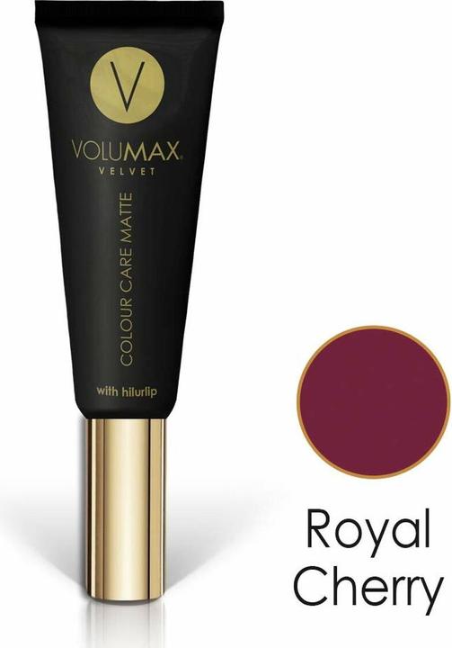 Actual product image Volumax Velvet Matte Finish Lip Balm 5 Shades Royal Cherry 7.5ml (7.50 ml)