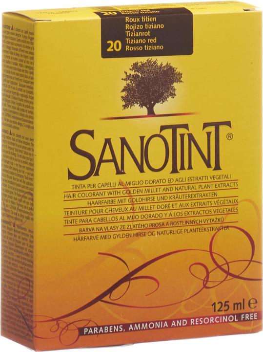 Actual product image Sanotint Hair color 20 tizian red (Titian red)