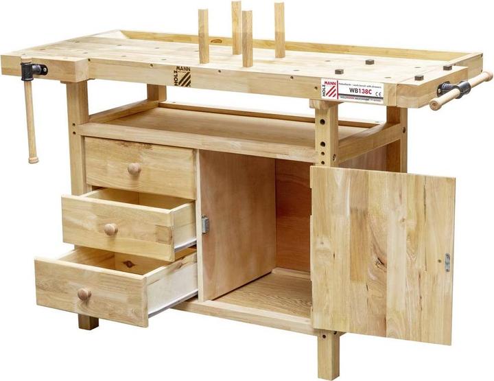 Actual product image Holzmann Workbench WB138C (138 cm, 62 cm)