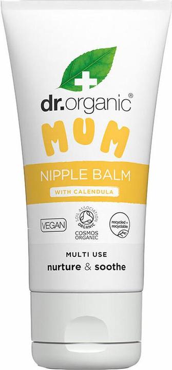 Produktbild Dr. Organic Nipple Balm with Calendula Lanolin Alternative Natural Relief for Sore Cracked Nipples (30 ml)