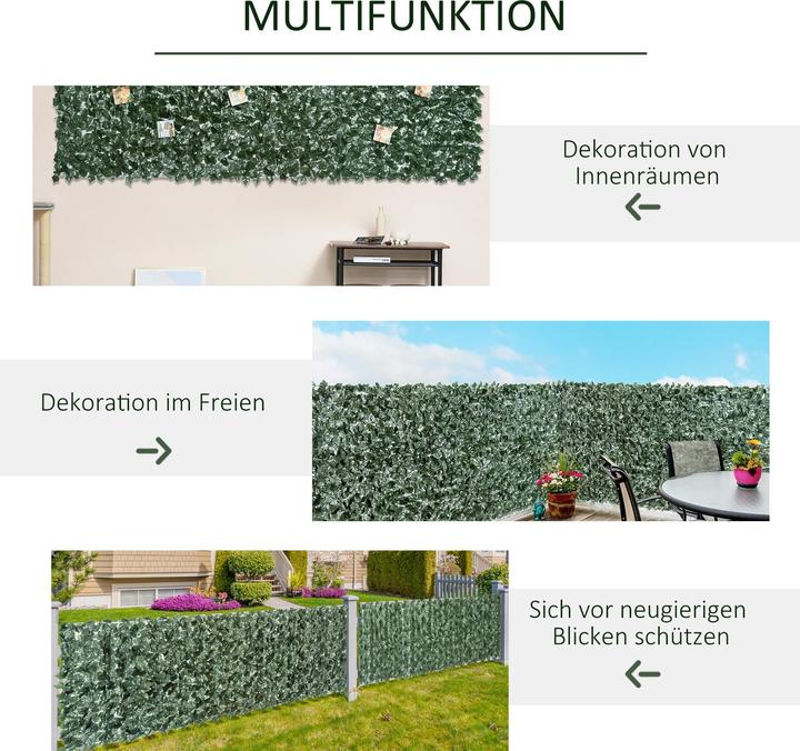 Produktbild Outsunny Kunsthecke (240 cm)