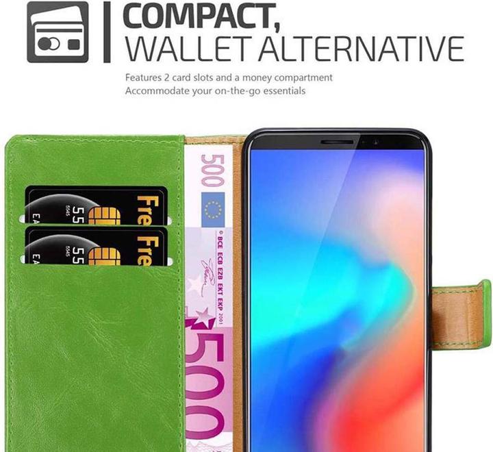 Actual product image Cadorabo Book Luxury Cover (Samsung Galaxy J3 Pro)