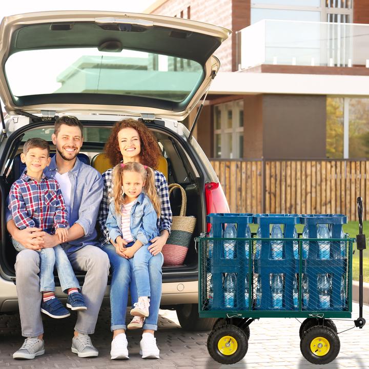 Actual product image Relaxdays Large Cargo Cart
