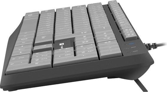 Actual product image Genesis Natec Keyboard Nautilus Us Slim (Eng. Int., Cable)