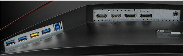 Actual product image AOC CU34G2X/BK (3440 x 1440 pixels, 34")