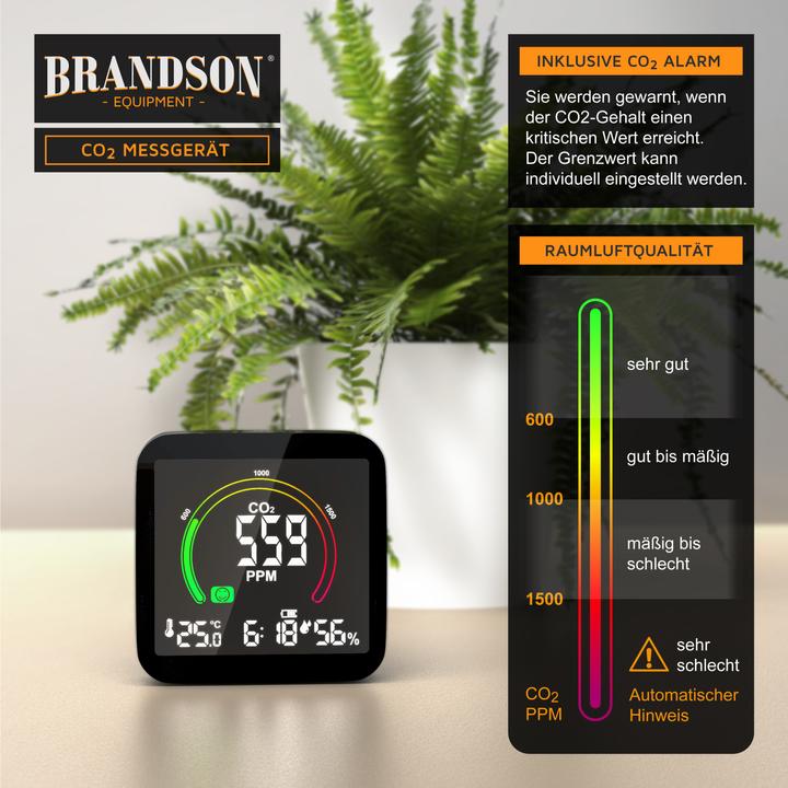 Immagine prodotto Brandson Rivelatore di CO2
