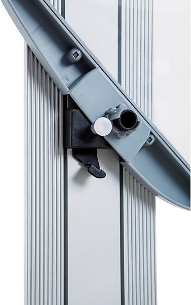 Produktbild kaiserkraft Mobiler Metall-Prospektständer (A4)