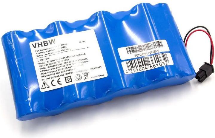Produktbild AccuCell Medizintechnik-Akku als Ersatz für AS36059, MS14234, MS14490, MS18340 - 5200mAh, 14,4V, Li-Ion (1 Stk., 5200 mAh, Ladegerät inkl. Akku)