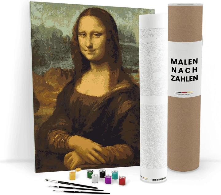Immagine prodotto ZenPainting Leonardo da Vinci - Mona Lisa - Malen nach Zahlen
