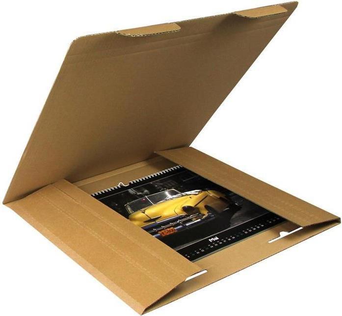 Produktbild Transpak Kalenderverpackung 1-wellig Masse 500x420x12mm B3 Qualität 1.20 B braun passend für B3 (25 x)