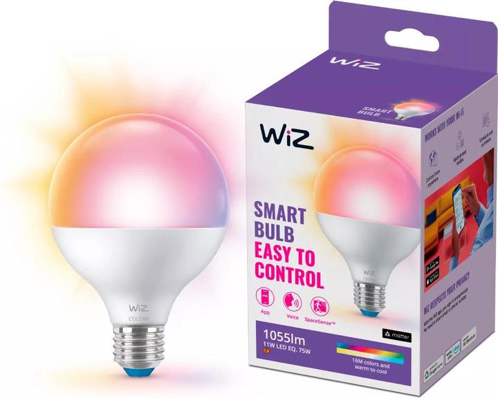 Immagine prodotto WiZ Tunable White & Color (E27, 11 W, 1055 lm, 1 x, E)