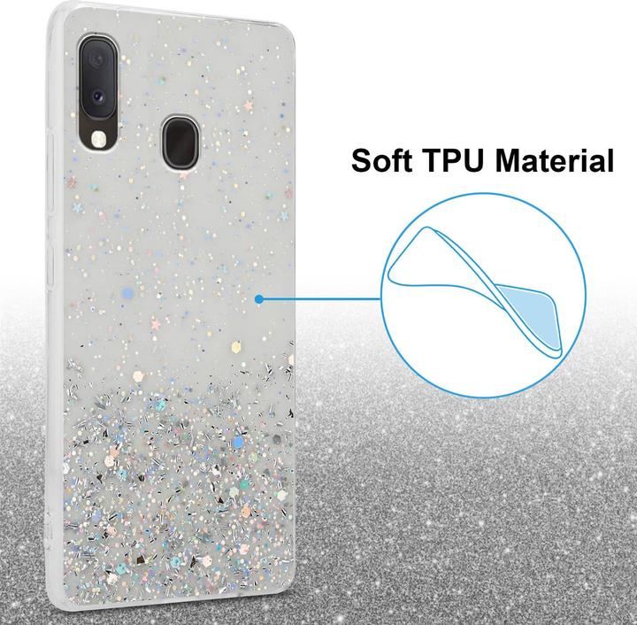 Immagine prodotto Cadorabo Copertura in TPU scintillante (Samsung Galaxy A20e, Samsung Galaxy A10e)