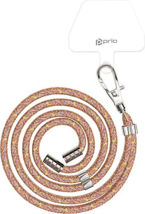 Produktbild prio Universelles Handy-Umhängeband 0.7m Regenbogen-Mix