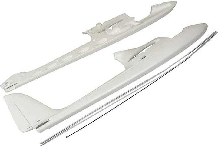 Actual product image Multiplex EasyStar 3 fuselage halves and Bowden cables