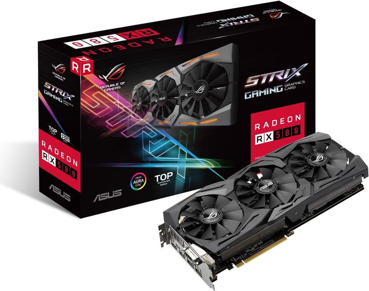 Produktbild ASUS Radeon ROG STRIX RX VEGA 64 O8G GAMING (8 GB)