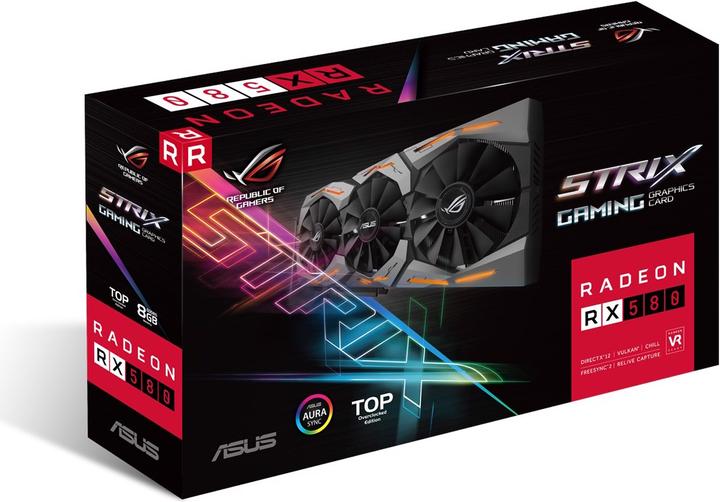Produktbild ASUS Radeon ROG STRIX RX VEGA 64 O8G GAMING (8 GB)