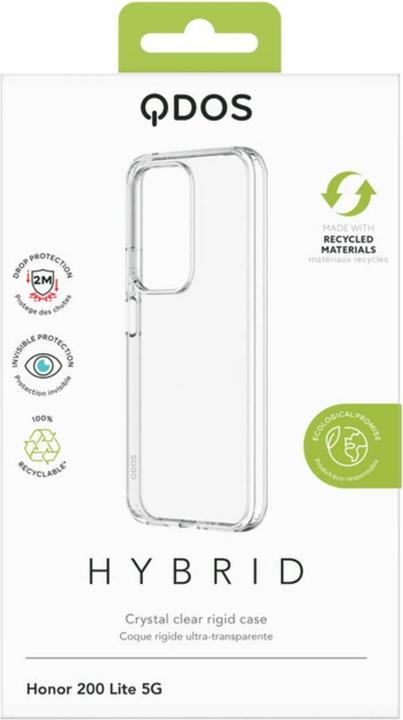 Image du produit QDOS Coque Hybride Honor 200 Lite 5g Transparent (Honor 200 Lite)