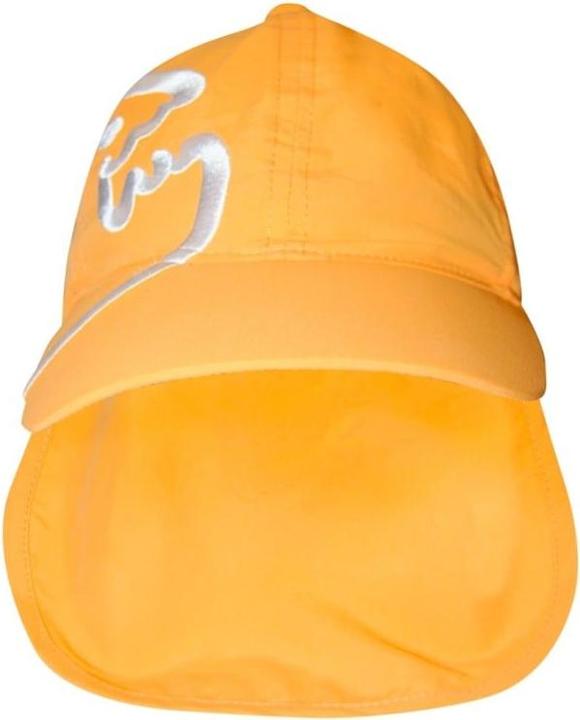 Image du produit IQ-UV Protection UV Cap Bites avec protection du cou enfants, orange (1 pc) (Crème solaire, SPF 50+)