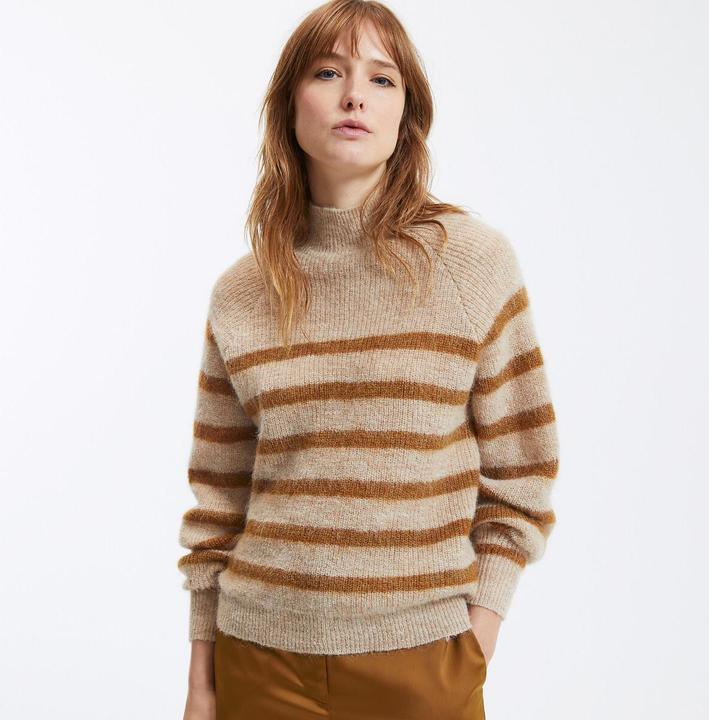Image du produit La Redoute Collections Streifenpullover Signature ARISTIDE mit Alpakawolle (38)