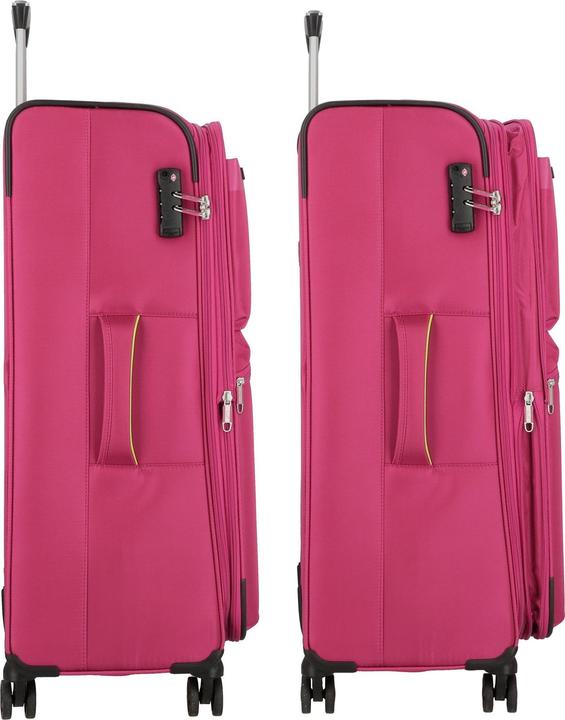 Actual product image D&N Travel Line 6704 4-wheel trolley 75 cm (93 l, XL (from 140l))