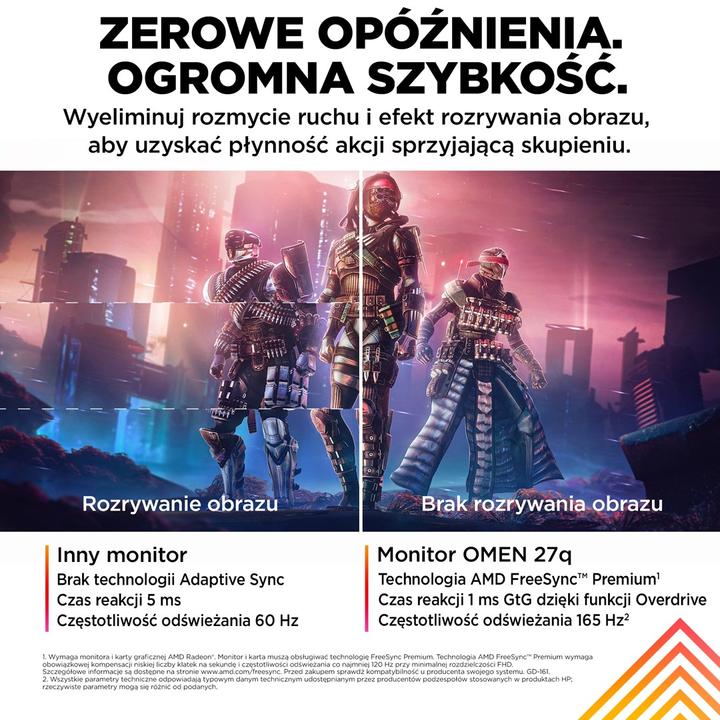 Immagine prodotto HP Omen 27q (2560 x 1440 pixel, 27")