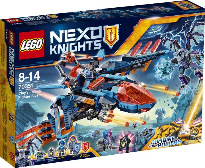 Immagine prodotto LEGO Nexo Knights Clays Blaster Falcon (70351, LEGO Nexo Knights)