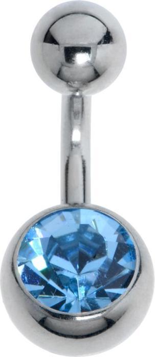Bijouteria Bauchpiercing (Edelstahl, Zirkonia)