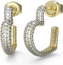Actual product image Guess Beloved Heart-Shaped Hoop Earrings