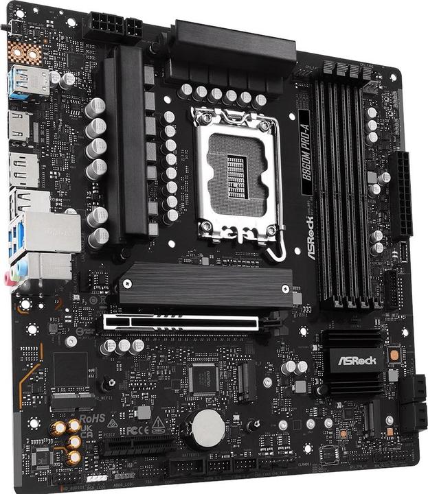 Produktbild AsRock B860M Pro-A DDR5 Intel S retail (Socket S1, Intel B860, mATX)