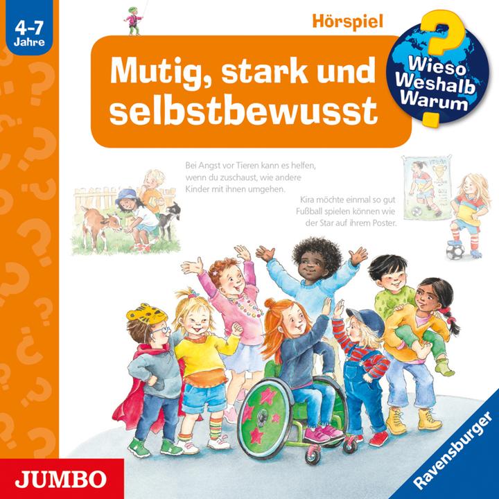 Actual product image Jumbo Why? Why? Why? Courageous, strong and self-confident (Patricia Mennen, German)
