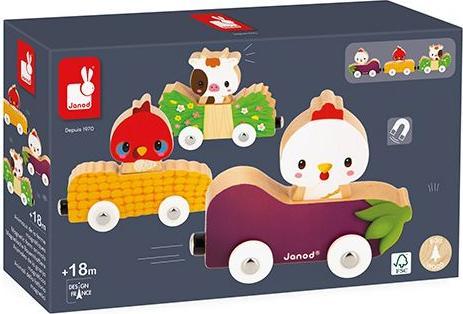 Image du produit Janod Ferme Animaux de la Ferme Magnetiques