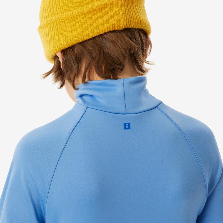 Immagine prodotto Wedze Maglia funzionale da sci per bambini a collo alto - BL 500 blu (116)